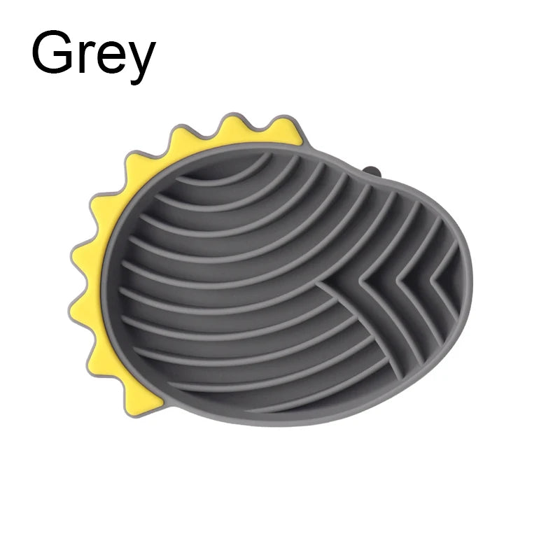 Pet supplies Slow Food Bowl Anti-Knockover Anti-Slip Dog Bathing Distraction Silicone Dog Sucker Food Training Feeder Supplies