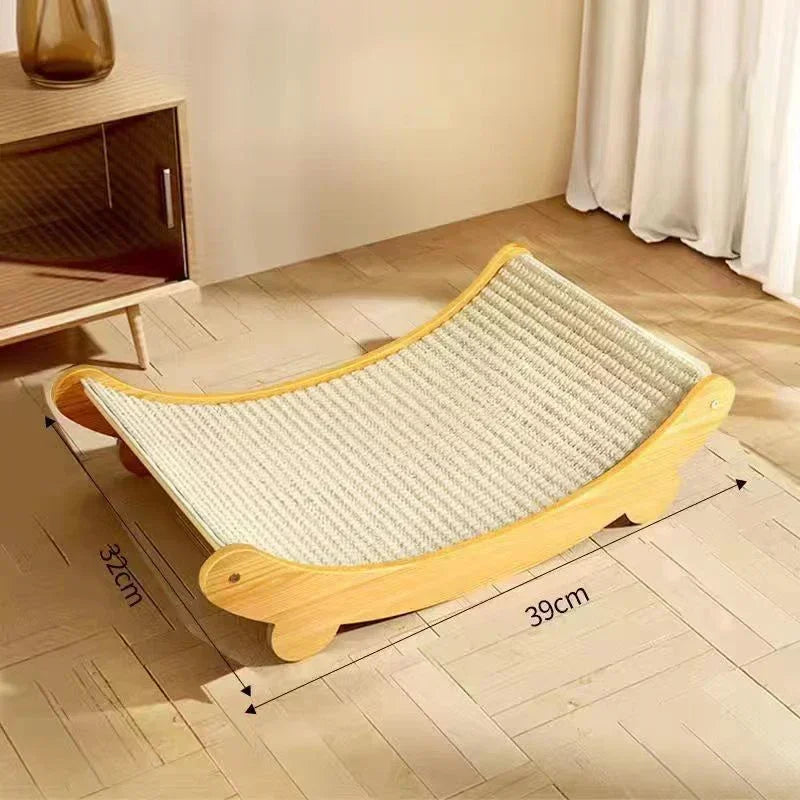 Cat Scratching Pads Cat Scratch Board Detachable Wear-resistant Multifuction Cats Sleeping Bed Kitten Grinding Cat Toys Cat bowl