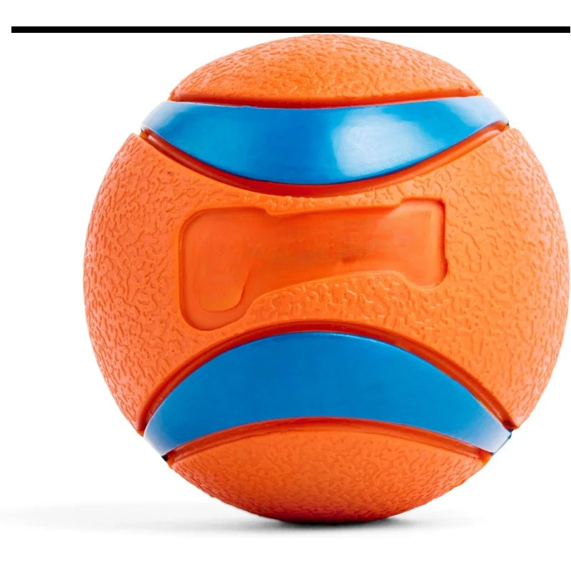 Ultra Ball Dog Toy Size Large For Dogs 60 100 lbs Made from Durable Rubber Super Bouncy Floats in Water 3-inch Diameter