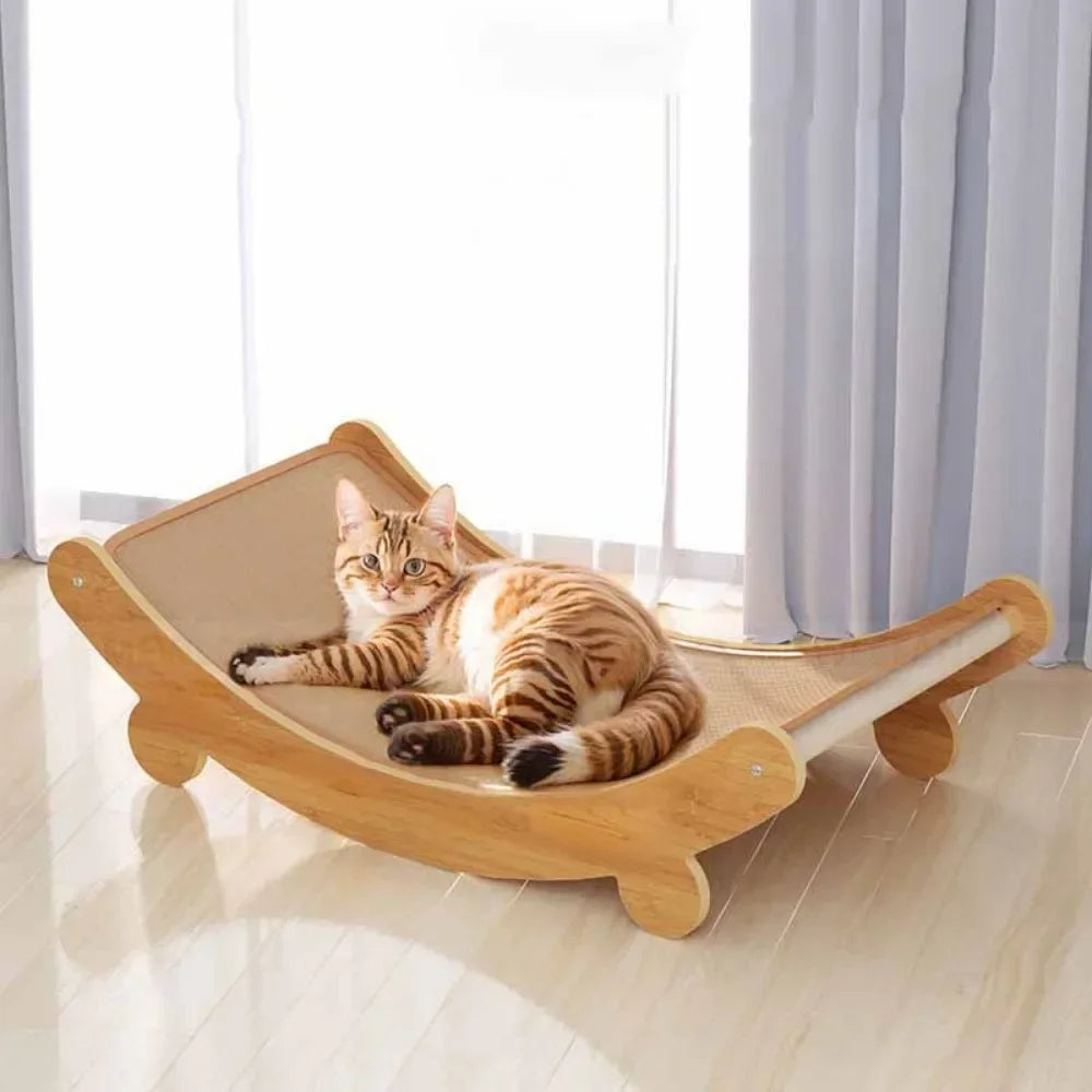 Cat Scratching Pads Cat Scratch Board Detachable Wear-resistant Multifuction Cats Sleeping Bed Kitten Grinding Cat Toys Cat bowl