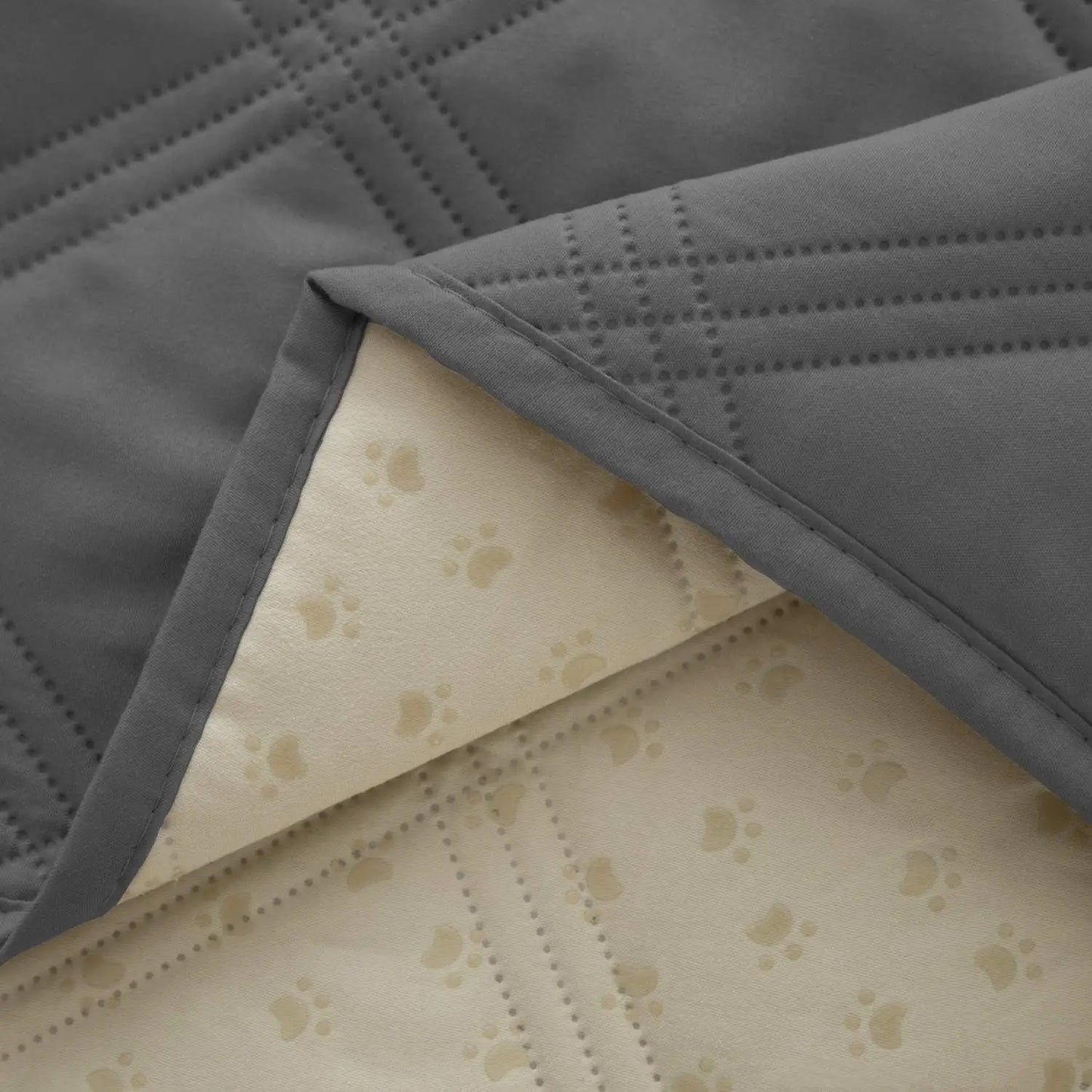 Waterproof Dog Bed Cover with Anti-Slip Back for Furniture Protection, Pet Blanket