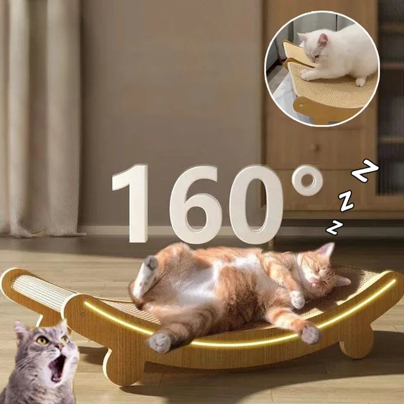 Cat Scratching Pads Cat Scratch Board Detachable Wear-resistant Multifuction Cats Sleeping Bed Kitten Grinding Cat Toys Cat bowl