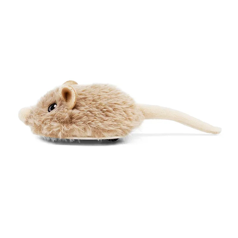 Rechargeable Motion Mouse Cat Toy for Kitten Mouse Sound Moving Mouse Cat Toys Interactive Cat Toy Sound Mouse Cat toy Cat water
