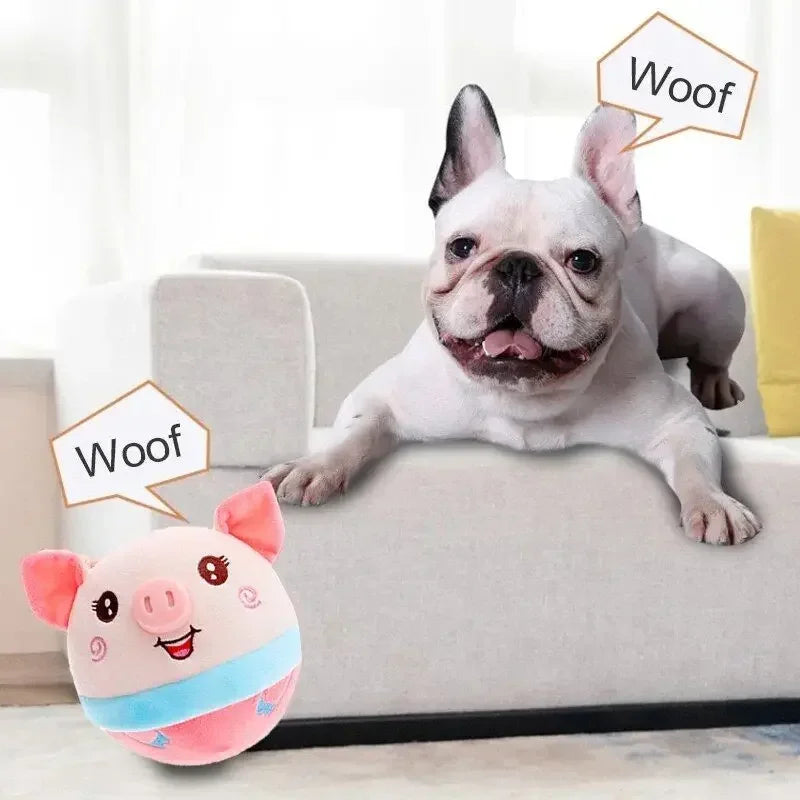 Pet Smart Cat Toy Electric Automatic Plush Bouncing Toys Interactive Toys Self-moving Kitten Toys for Indoor Playing Bugs Mouse