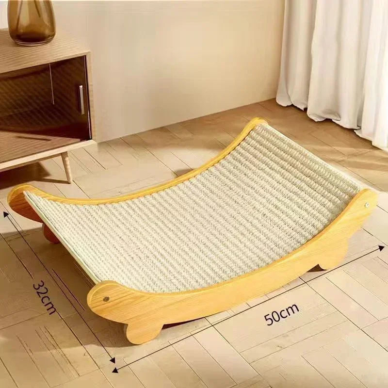 Cat Scratching Pads Cat Scratch Board Detachable Wear-resistant Multifuction Cats Sleeping Bed Kitten Grinding Cat Toys Cat bowl