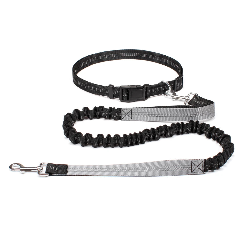 Hand Free Dog Leash for Pet Walking Running Jogging Adjustable Dog leash Waist Belt Chest Strap Traction Rope Dog Accessories