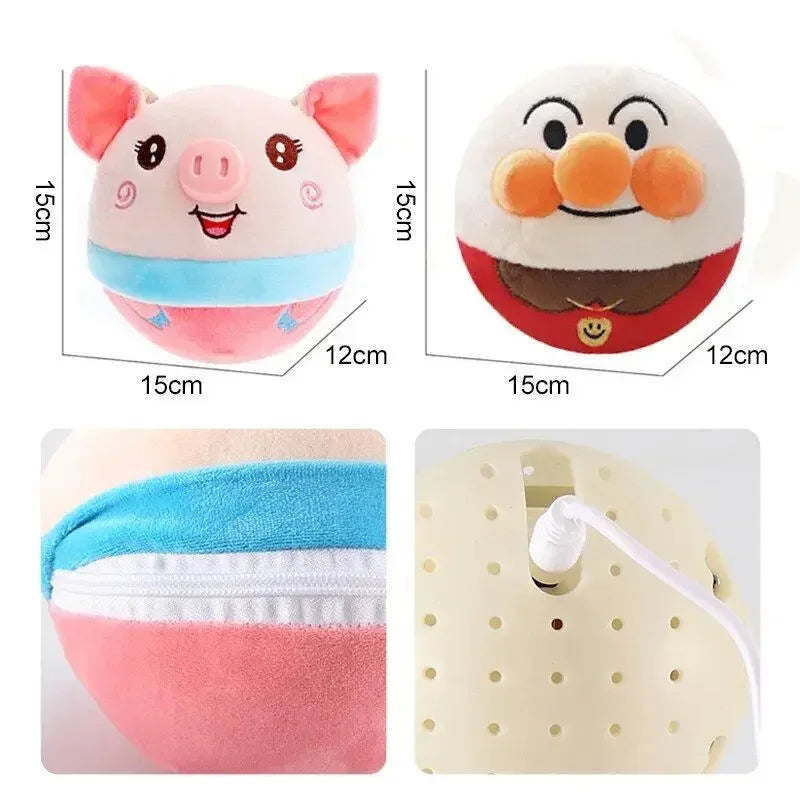 Pet Smart Cat Toy Electric Automatic Plush Bouncing Toys Interactive Toys Self-moving Kitten Toys for Indoor Playing Bugs Mouse