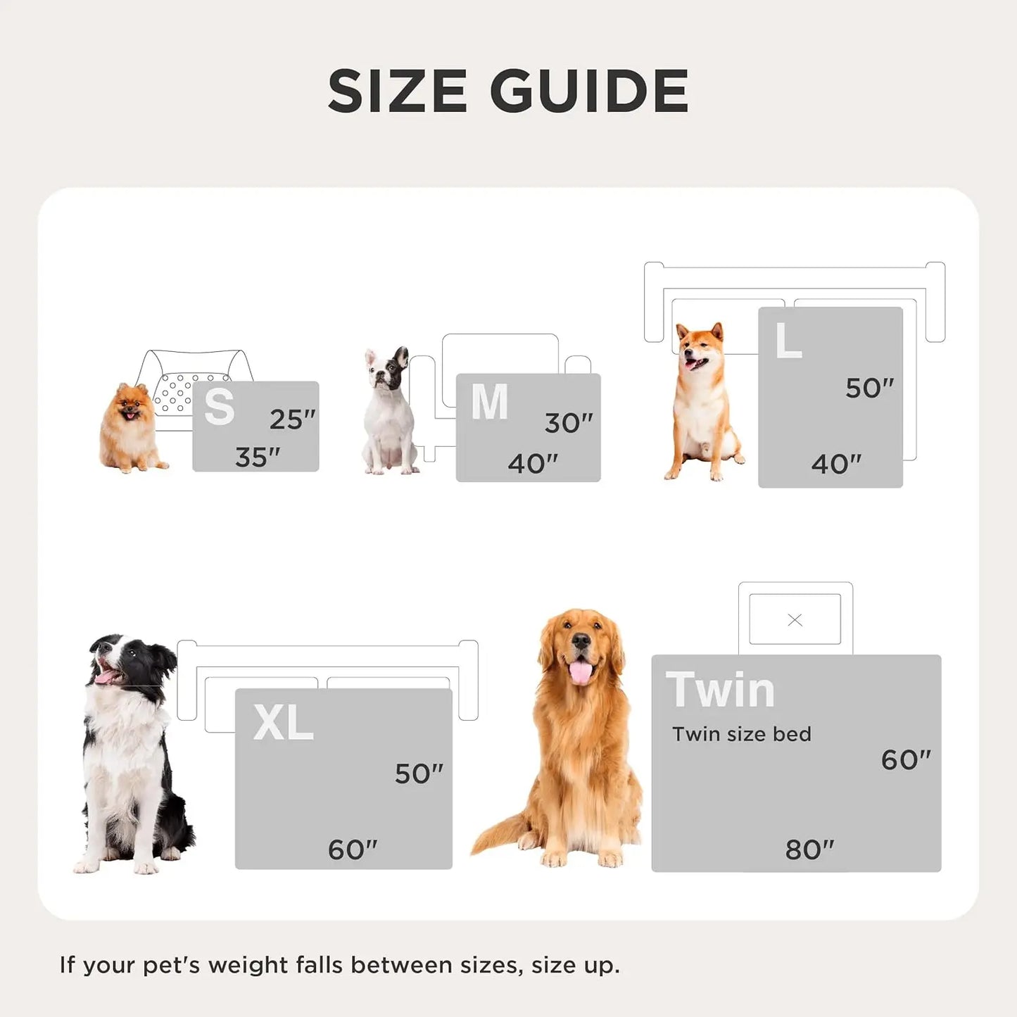 Waterproof Reversible Pet Blanket for Large Dogs and Cats, 60x80 Inches, Tie-dye Grey, Washable Furniture Protector