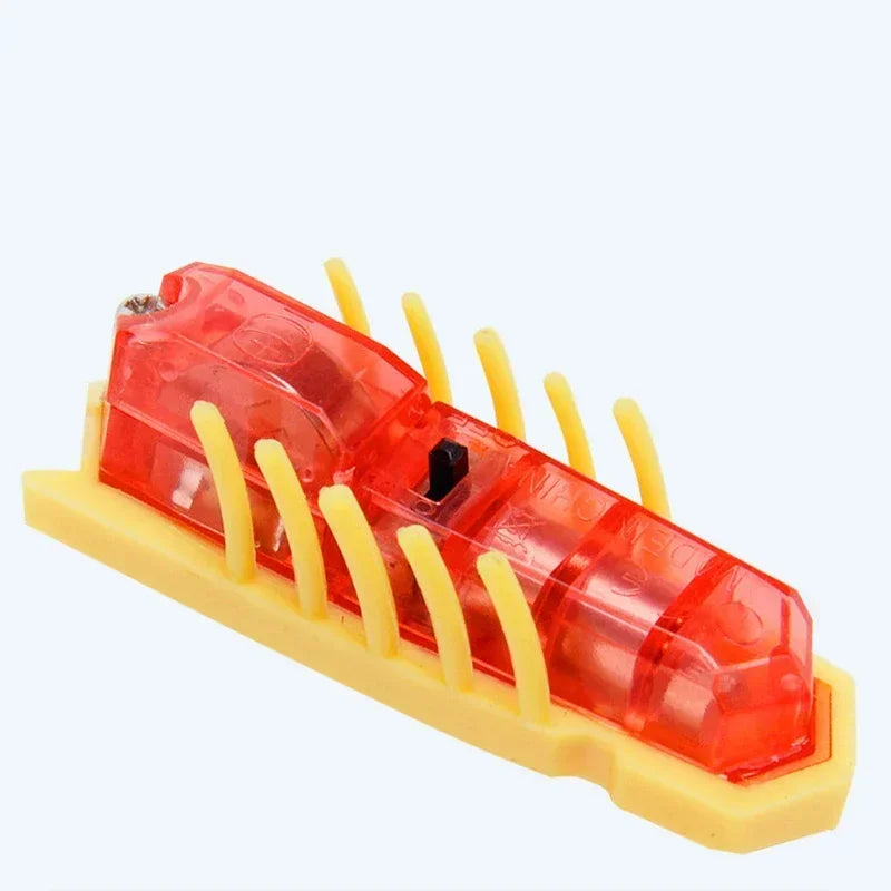 Mini Electric Bug Pet Dog Cat Toy Interactive Cute Ladybird Beetle Animal Shape Cat Toys Walking Insect Cat Playing Supplies Toy