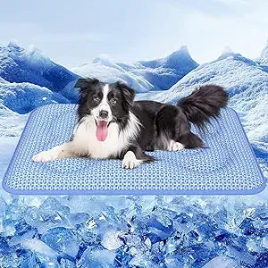rywell dog cooling mat, 44*32 super thick & comfortable cooling mat for large dog with arc-chill 3.0 & pcm tech endo