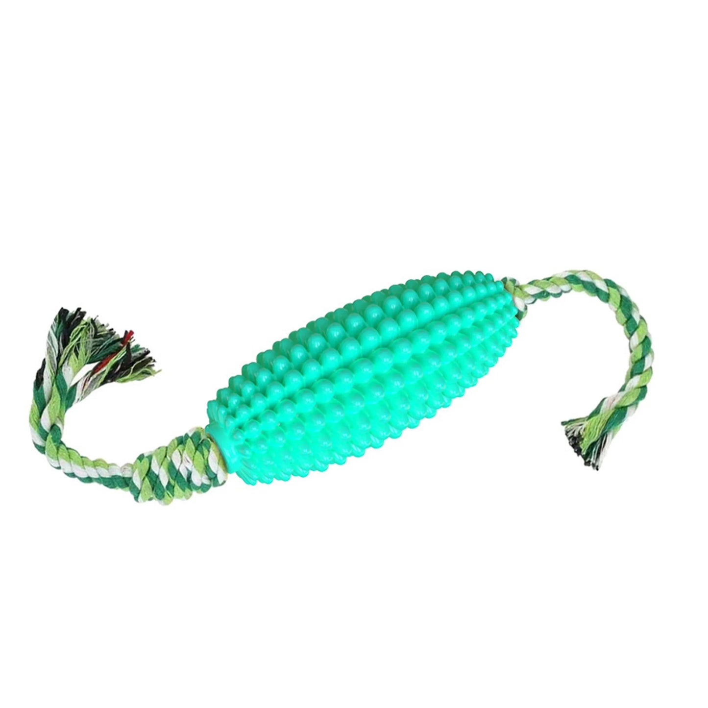 Interactive Dog Toy Set with Durable Chew Rope Toys and Cute Corn-shaped Teething Toy for Puppies - Pet Chew Toys for Hours of