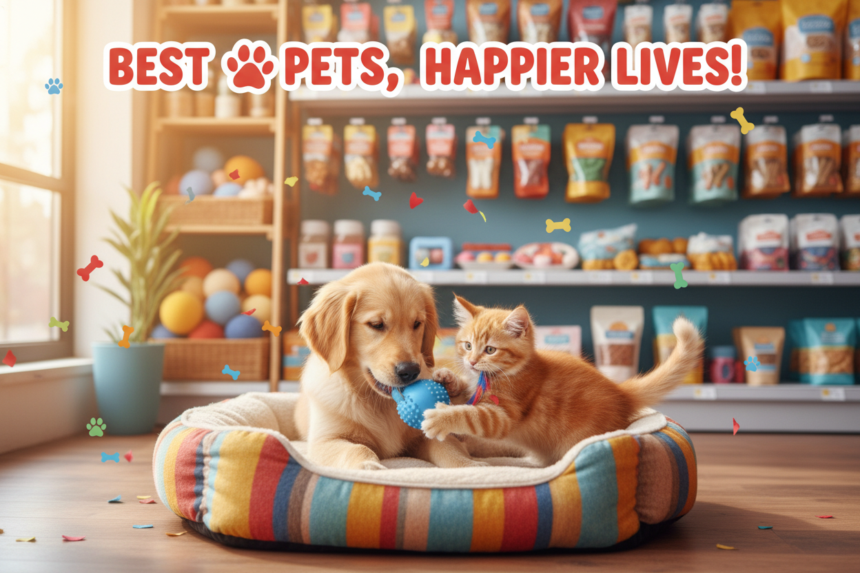 Dog and cat playing
